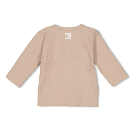 Feetje Longsleeve Rib Taupe - Narwal
