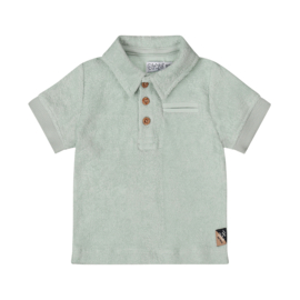 Dirkje Polo Badstof - Faded Green