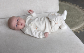 Feetje Broek AOP Offwhite Melange - Mini Adventurer