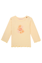 Noppies Longsleeve Monarch - Banana Crepe