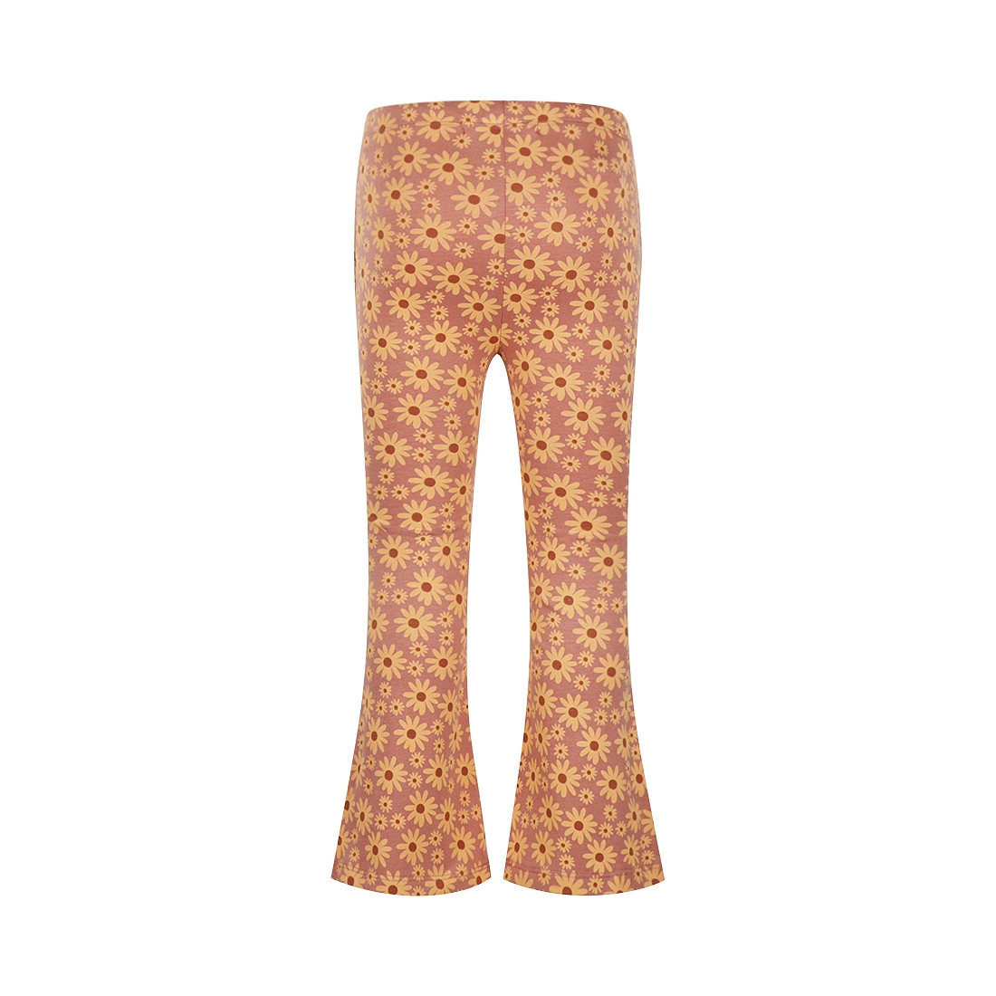 Koko Noko Flared Jeans Bloem - Dark Old Pink