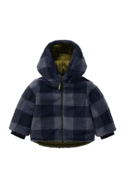 Noppies Boys jacket Omachi Reversible - Check Pattern Medium