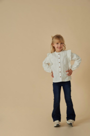 Jubel Flared Jeans Donkerblauw Denim