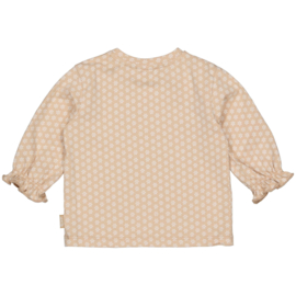 Quapi Shirt Giske - AOP Sand Flower