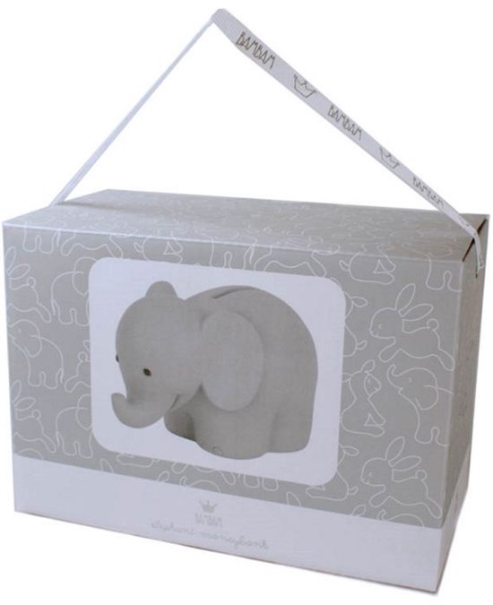BamBam Spaarpot Olifant - Grijs