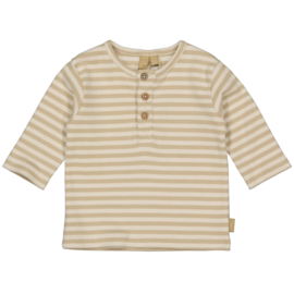 Levv Longsleeve Jaël - AOP Brown Stripe