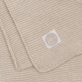 Jollein Baby Deken Ledikant 100x150cm - Basic Knit - Nougat