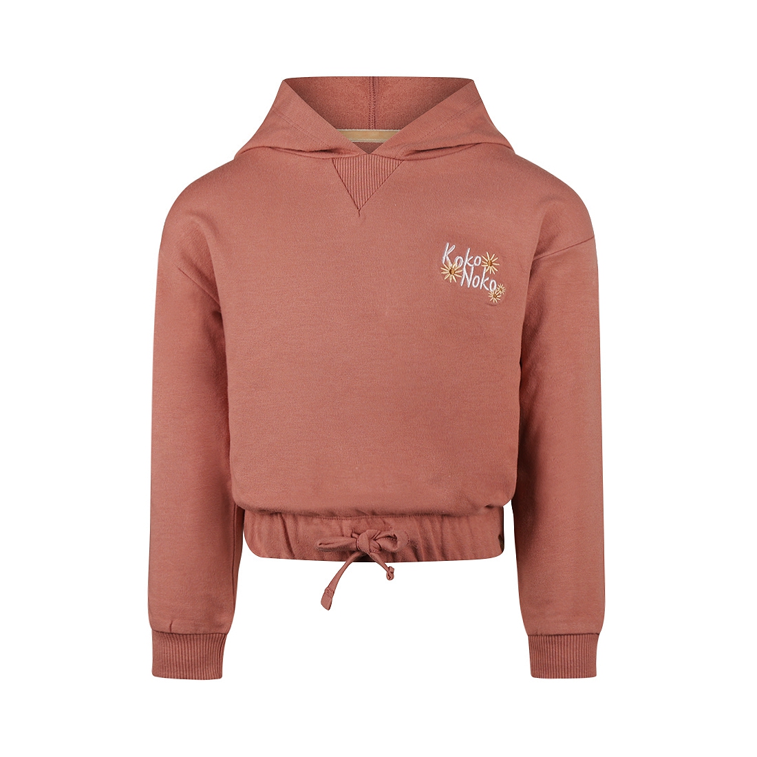 Koko Noko Sweater Capuchon - Dark Old Pink