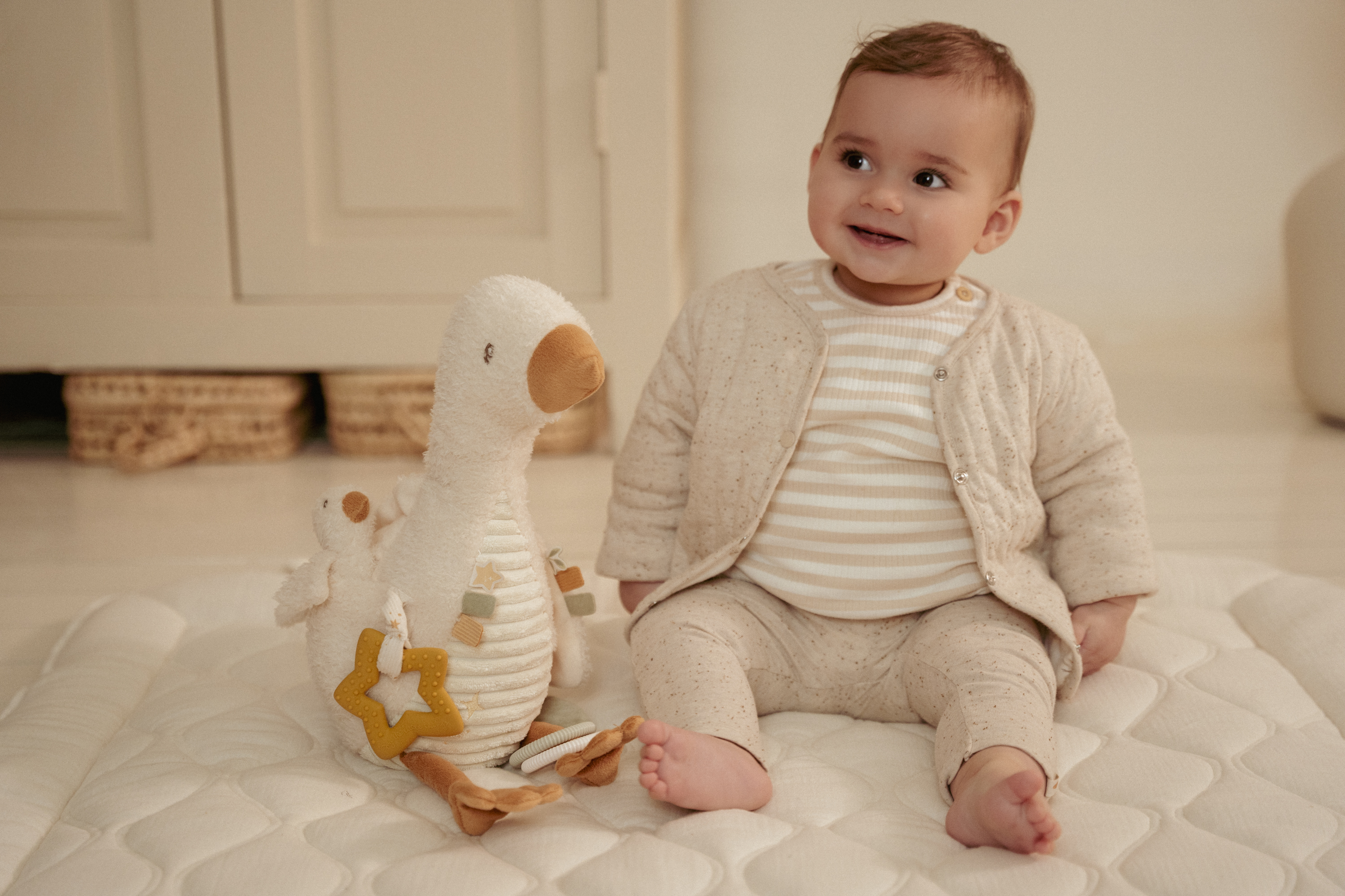 Little Dutch Activiteitenknuffel Little Goose