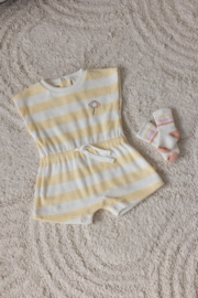 Feetje Playsuit Streep Geel - Sunshine