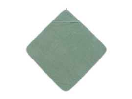 Jollein badcape badstof 75x75cm ash green