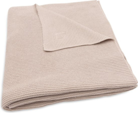 Jollein - Baby Deken Ledikant 100x150cm Basic Knit - Wild Rose