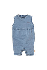 Bess Playsuit Jog Denim - Stone wash