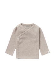 Noppies Overslagshirt Rib Nanyuki - Taupe Melange