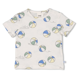 Feetje T-Shirt AOP Offwhite - Pool Time