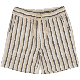 Levv Short Stijn - AOP Grey Stripe