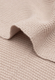 Jollein - Baby Deken Ledikant 100x150cm Basic Knit - Wild Rose