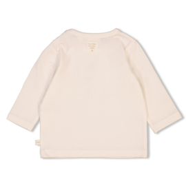 Feetje Longsleeve Offwhite roze tekst  -The Magic is in You