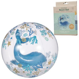 Little Dutch Ocean Dreams Strandbal 3D Blauw