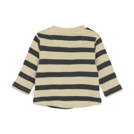 Noppies Longsleeve Safa - Stripe Pattern Wood Ash