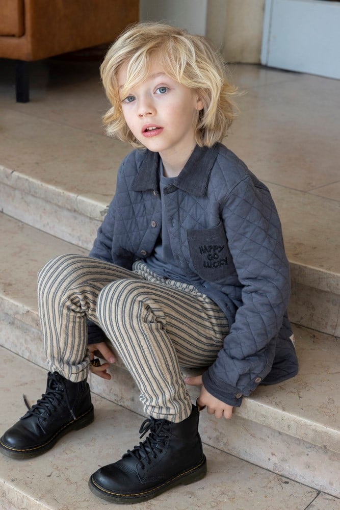 Sturdy Broek Streep Zand - Couch Club