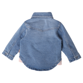 Bess Blouse Denim - Stone wash