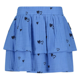 Jubel Rok AOP Mousseline Blauw - Ciao Bella