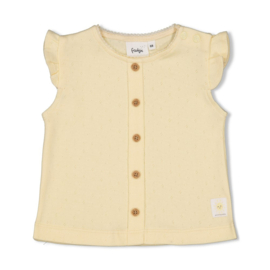 Feetje Top met Knoopjes Geel - Sunshine