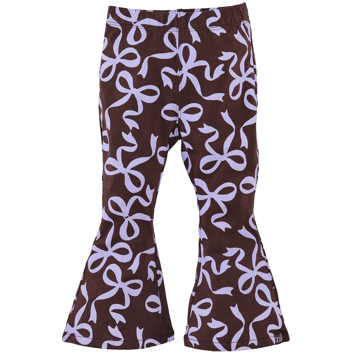 Z8 Flared broek Sevim - AOP Crushed Cloves