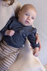 Feetje Broek Rib Streep Taupe - Narwal