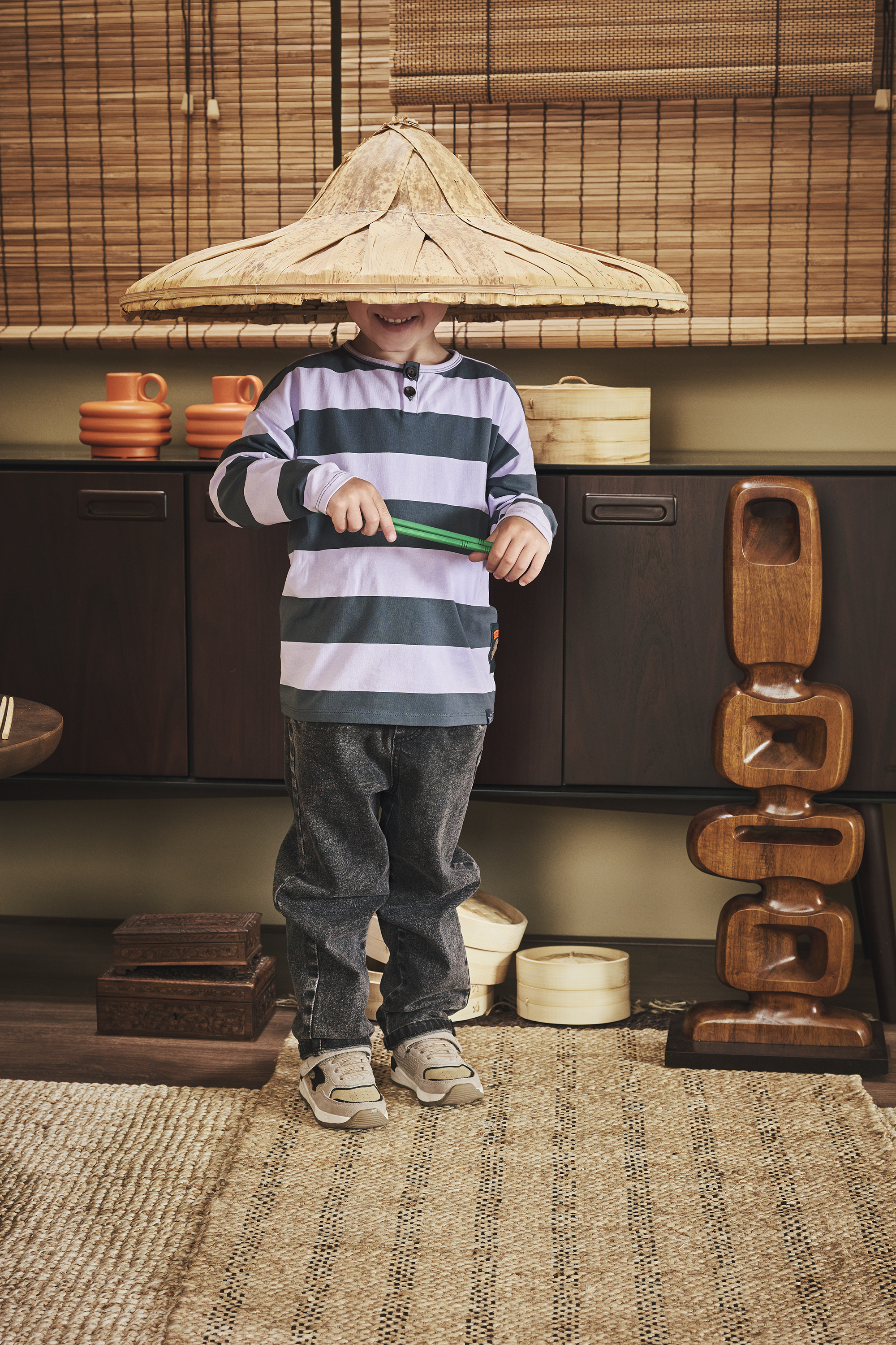 Z8 Longsleeve Stripe Isaac - Morning Violet