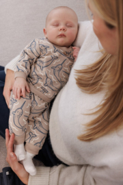 Feetje Sweater AOP Taupe - Narwal