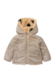 Noppies Girls Jacket Metairie Allover Print - Wheat