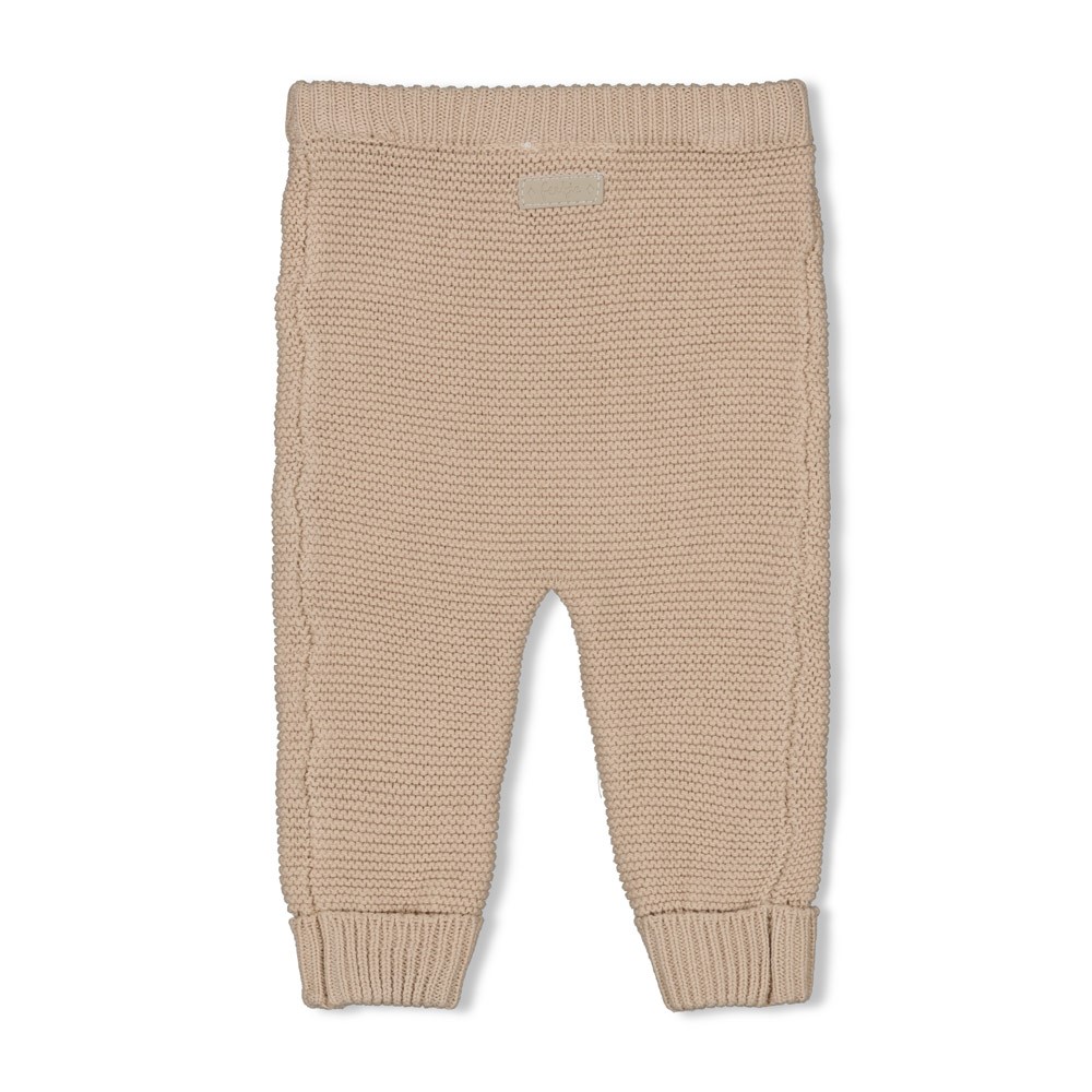 Feetje Broek Gebreid Offwhite Melange - Sleepy Sheepy