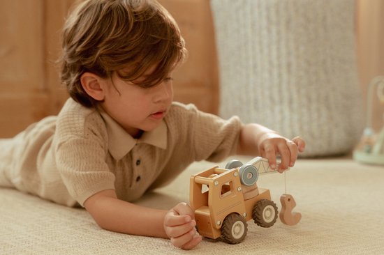 Little Dutch Houten Kraanwagen - FSC