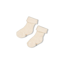 Feetje Sokjes Offwhite Melange - Stay magical