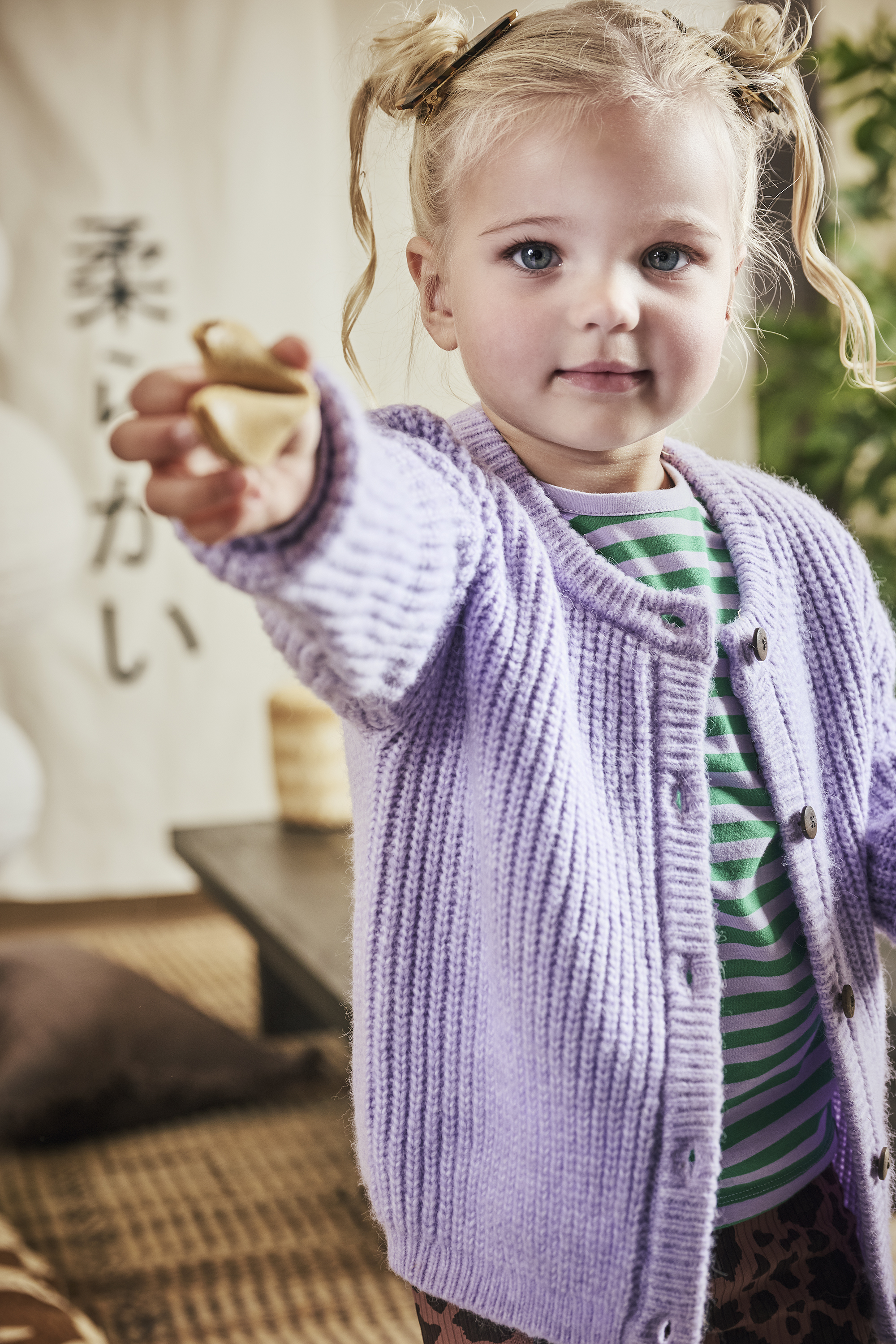 Z8 Knitted Vest Maire - Morning Violet