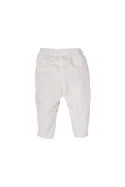 Bess Pants Slub Drawstring - Offwhite