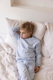 Feetje pyjama wafel Babyblue