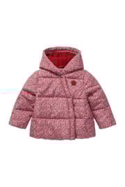 Girls Jacket Mesquitte Allover Print - Peony