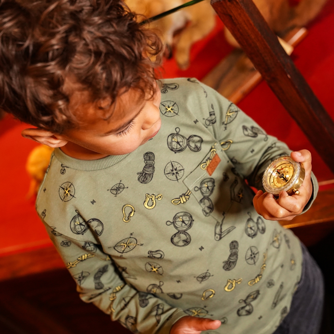Koko Noko Longsleeve Print - Green