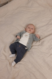 Feetje Longsleeve Offwhite - Narwal