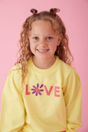 Jubel Sweater Geel - Picknick Perfect