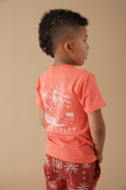 Sturdy T-Shirt Koraal - Happy Rio