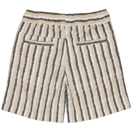 Levv Short Stijn - AOP Grey Stripe