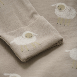 Noppies Longsleeve Sybaris - Animals Pattern Sand