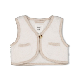 Feetje Teddy Gilet Offwhite - Dear Autumn