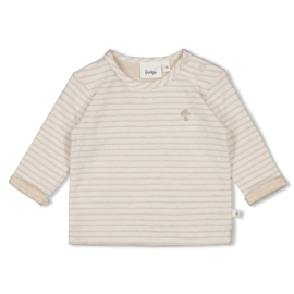 Feetje Longsleeve Streep Offwhite - Dear Autumn