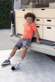 Sturdy Short AOP Antraciet - Happy Rio