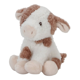 Little Dutch - Little Farm - Knuffel Koe 17cm